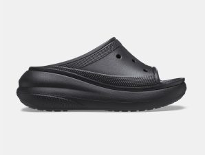 CROCS CRUSH SLIDE ΜΑΥΡΟ