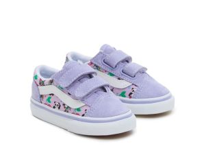 Βρεφικά Παπούτσια Vans Td Old Skool για Κορίτσια Purple Panda – ΜΩΒ