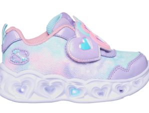 ΠΑΙΔΙΚΑ ΑΘΛΗΤΙΚΑ SKECHERS LOVIN REFLECTION 302693N LVLP ΜΕ ΦΩΤΑΚΙΑ LILAC