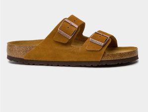 BIRKENSTOCK 102716 LEATHER ARIZONA BS MINK