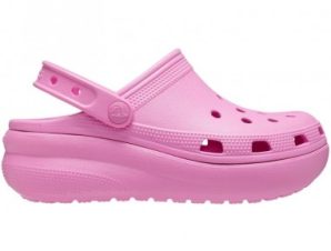 Crocs Παιδικά Ανατομικά Σαμπό Θαλάσσης 207708-6SW Ροζ