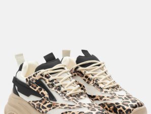 Sneakers σε Συνδυασμό Χρωμάτων – Animal Print